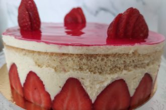 fraisier dessert traditionnel cap patissier patisserie fraisier fraises mousseline video tuto pas à pas recette inratable facile