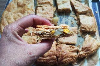 tunisie pâté tunisienne apero entree ramadan recette facile rapide pâte feuilletée oeuf thon